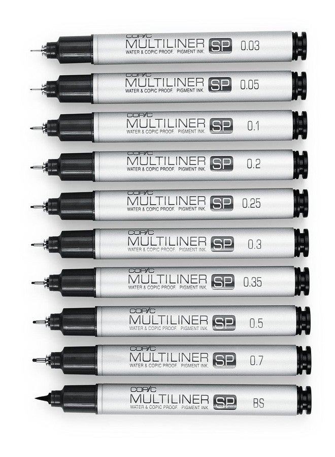 Copic Multiliner SP Black Ink Marker - Image 2